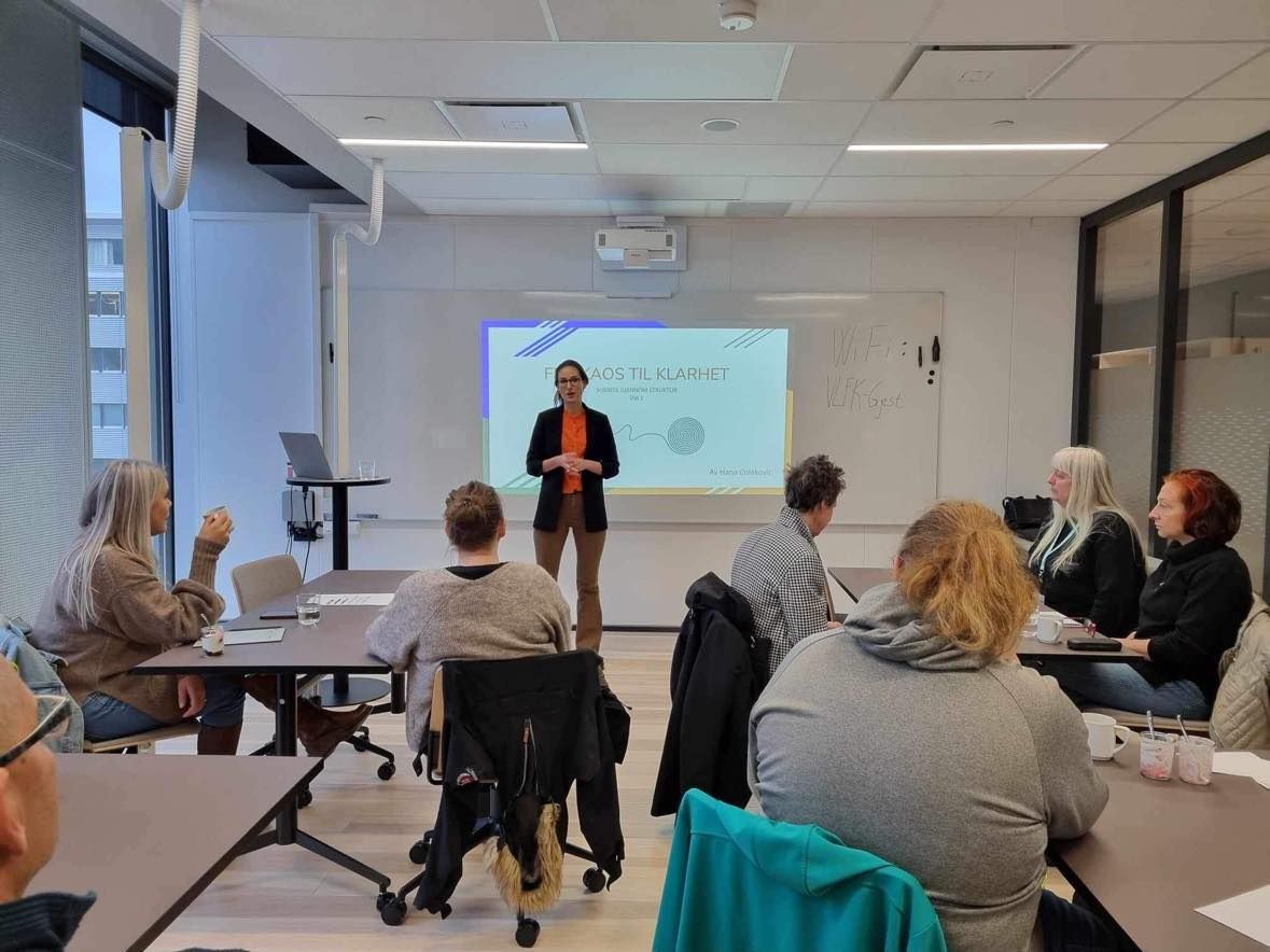 Skjermbilde fra prosjektet Kurs i Forretningsmodellering