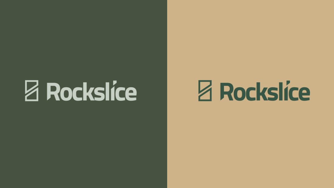 Skjermbilde fra prosjektet Nytt branddesign for Rockslice